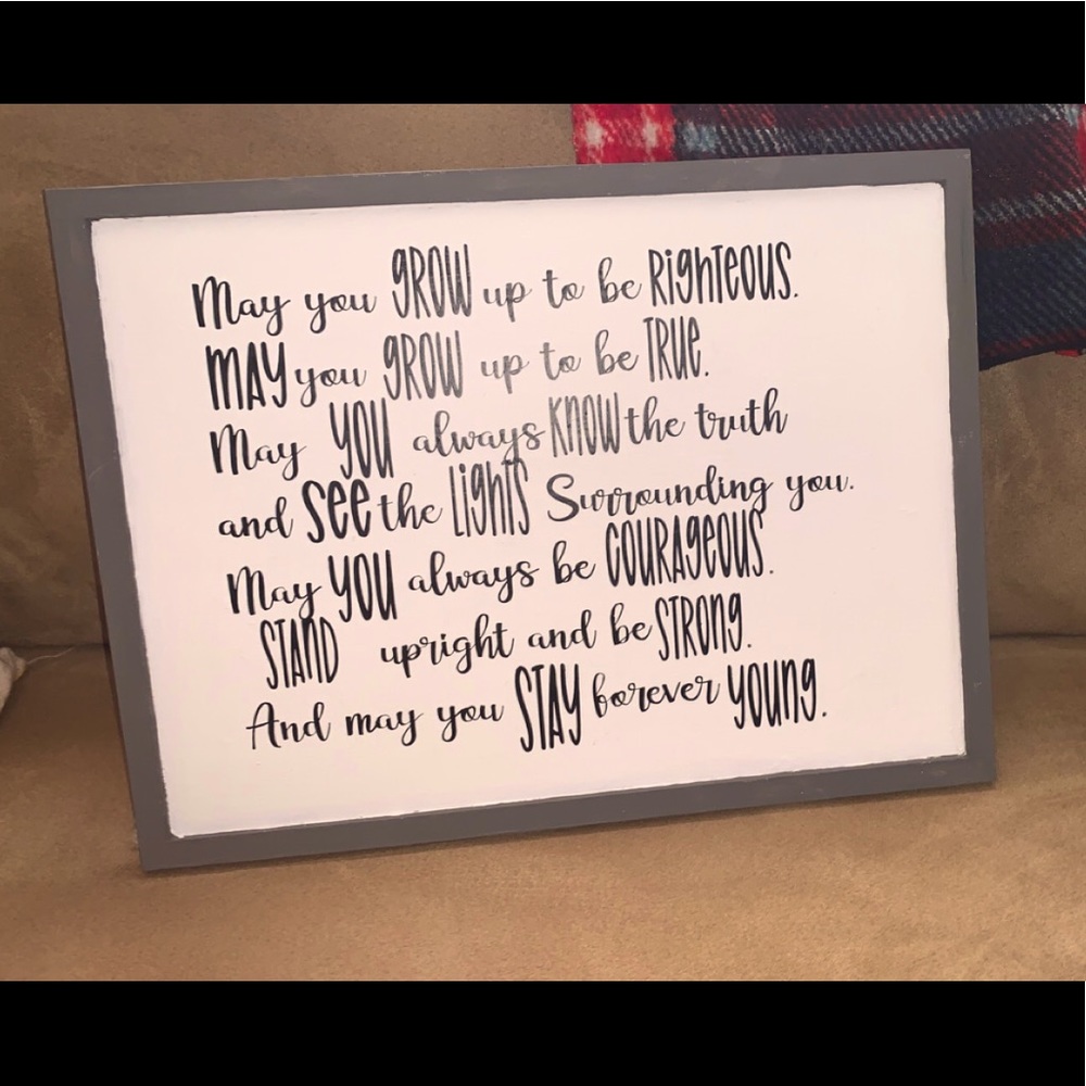 A mothers prayer to her daughter